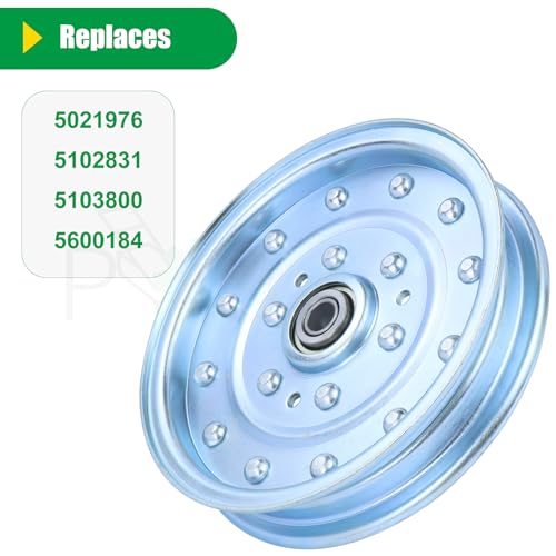 POSFLAG 2 Pack 5021976 Idler Pulley for Simplicity 48" 52" 61" 72" Decks by POSFLAG - Used condition - Image 3