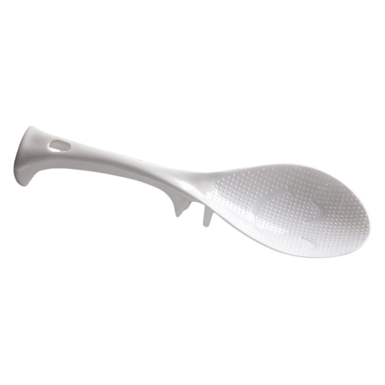 LALADEFIEE Standing Rice Spoon Nonstick Kitchen Rice Scoop with Comfortable to Clean and Store Spoon for Effortless Portioning
