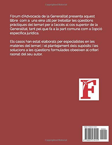 PRACTICUM: OPOSICIÓ COS SUPERIOR DE LA GENERALITAT ( part comuna i opció jurídica)