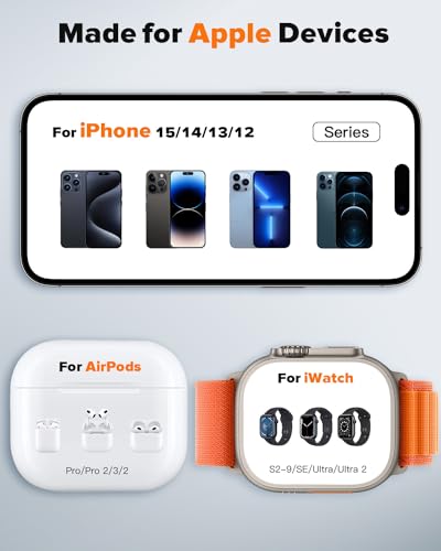 3-in-1 Charging Station: Effortlessly Power Up Your Devices With This Compact And Stylish 3-in-1 Charging Station, Perfect For Simultaneous Charging Of Your iPhone, iWatch, And Wireless Earbuds. 3-in-1 Charging Station: Effortlessly Power Up Your Devices With This Compact And Stylish 3-in-1 Charging Station, Perfect For Simultaneous Charging Of Your iPhone, iWatch, And Wireless Earbuds.