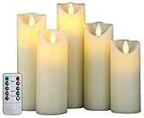 Cefun Flameless Led Candles Battery Operated Flickering Candles with Timer 5