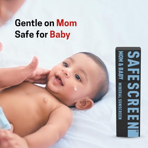 Image of CHOSEN SAFESCREEN Mom & Baby Mineral Sunscreen SPF50+ PA++++ | Pregnancy & Baby Safe (6+Months), Gentle, Broad Spectrum 40ML