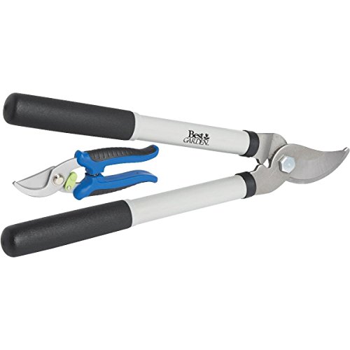 Best Garden Bypass Lopper and Pruner Set