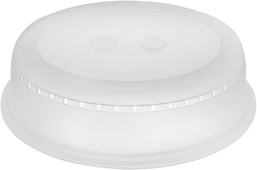 YBM HOME La cubierta para salpicaduras de microondas mantiene tu microondas impecable durante el calentamiento de alimentos, cubierta de tapa de