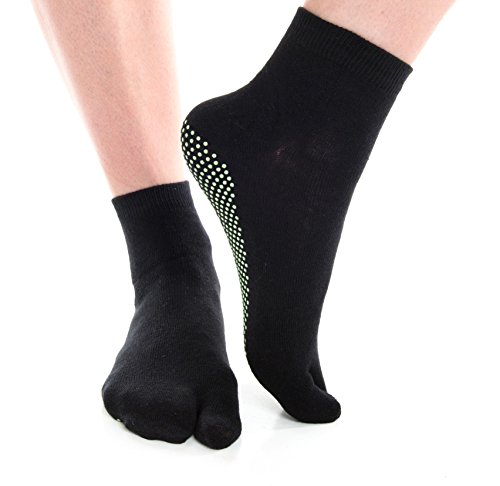 V-Toe Non-Slip Flip-Flop Socks - Tabi Split Toe Socks for Men & Women Size - Women's Toes Separated Yoga Socks2