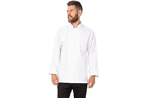 Chef Works Men's Le Mans Men Chef Costume