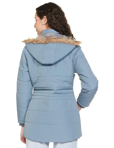 Image of Qube By Fort Collins Women's Nylon & Net Nylon Standard Length Jacket