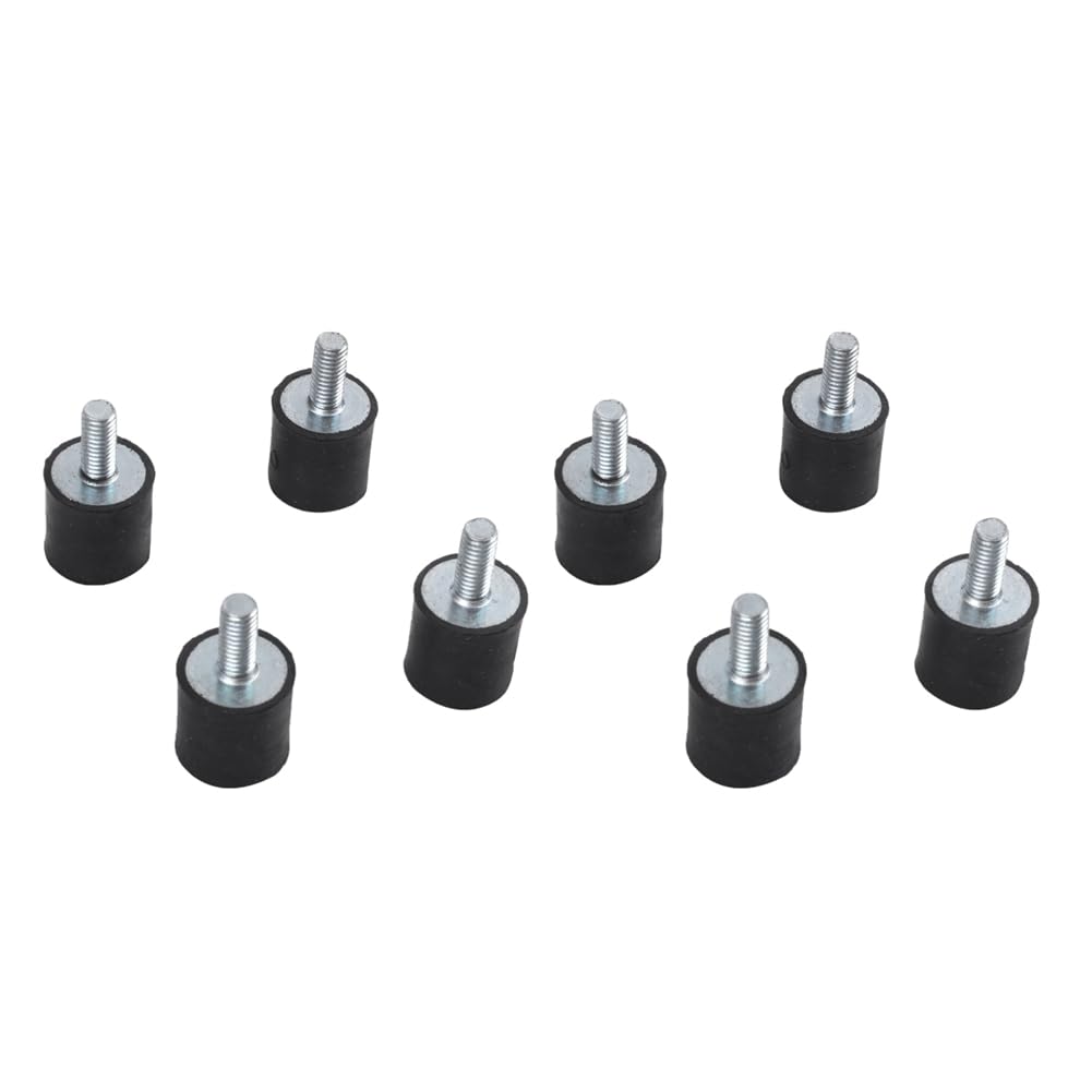 Spactz 8 Stck Schwingungsdmpfer M5 weiblich Anti-Vibration aus Gummi 15  mm x 15 mm : Amazon.de: Gewerbe, Industrie & Wissenschaft