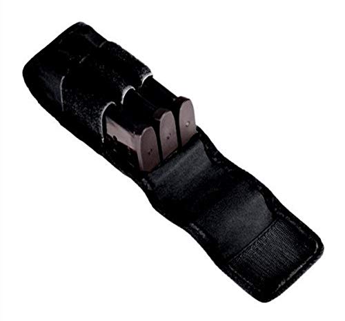Tuff Products 3 in-Line Magazine Pouch, Black, Size 2