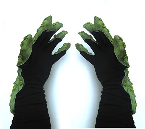 Zagone Studios Green Octopus Tentacles Sea Monster Hands Costume Gloves #TOP3