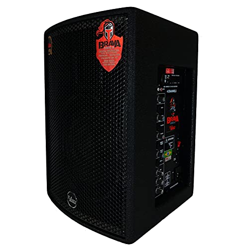Caixa De Som Ativa Leacs 10 Brava 1000 150w Rms