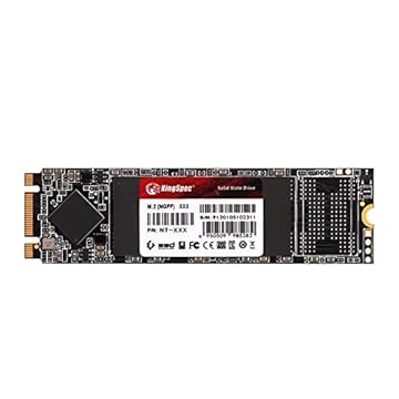 KingSpec SSD M.2 SATA, SSD M.2 interno de 6 Gbps 256 GB 2280 SATA III, unidade de estado NGFF ultrafina para desktop/laptop/notebook