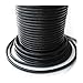 Produktbild Auroris - 10m Rolle Lederband rund - Ø 3mm - schwarz