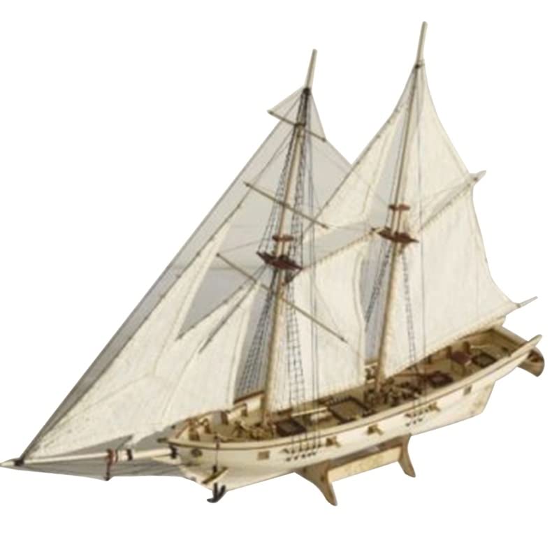 pour: Kit de Maquette de Bateau en Bois Kit de Maquette de voilier Artisanal Bricolage Enfants et Adultes Aiment Le modèle de Bateau Fait à la Main