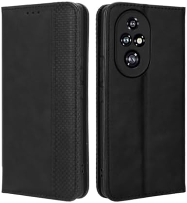 Custodia Portafoglio Per OnePlus Nord N100 - Pelle PU, Porta Carte, Design Libro, Nero/Rosso - Foto 7