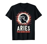 Aries Sign Solar Lunar Eclipse Space Women's Tee