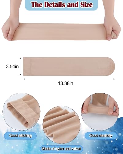 Chuarry 10 Pairs Skating Leg Warmer for Women Girls Knitted Long Leg Warmers ice Skating Socks Boot Socks4