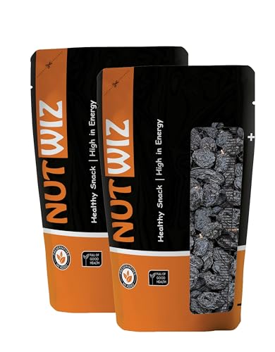 Image of Nutwiz Dried Fruits Nuts And Seeds (Black Raisins /Kail Kishmish, 500 Gm (2X250G))
