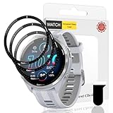 Rnnmeeko Pellicola Protettiva per Garmin Forerunner 965 Vetro Temperato, 3 Pezzi TPU Pellicola Film, Flessibile Anti-Scratch Protezione Schermo Pellicola, Senza Bolle, HD - Anti-Graffio