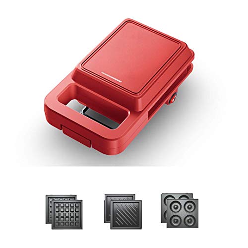 L.TSN Sandwichmaker, Multifunktions-Frühstücksmaschine für leichte Lebensmittel für Vier Personen, Antihaftbeschichtung…