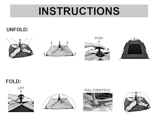 Carpa instantánea tipo domo POCO DIVO para 4 personas miniatura 3