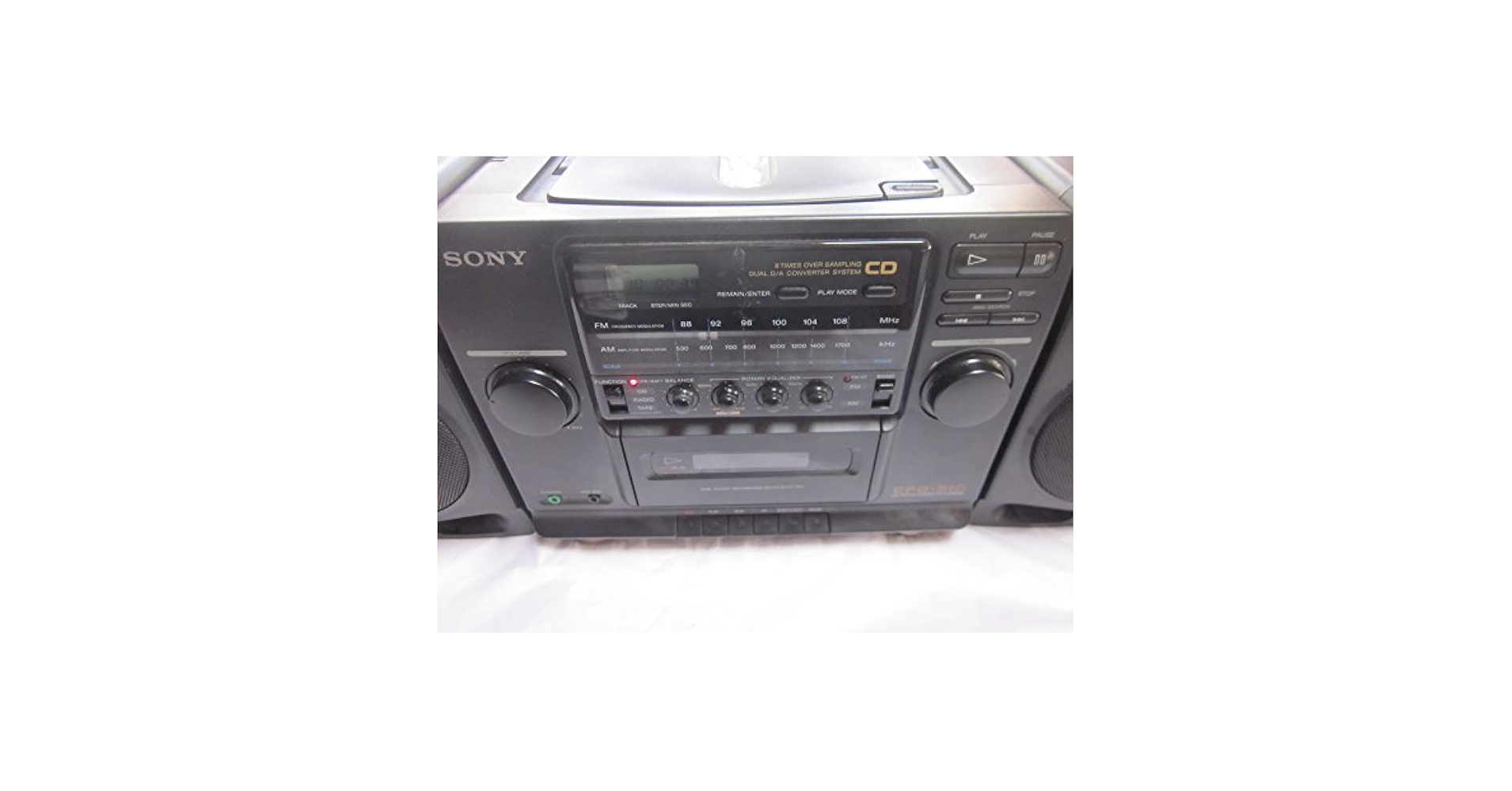 SONY CFD－５１０ ドデカホーン バブルラジカセ Boom Box 美品 SONY CFD－510 ドデカホーン バブルラジカセ Boom Box 美品