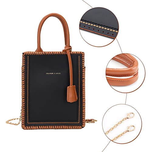 WADORN 15pcs Leather Knitting Crochet Bags Making Kit - Image 4