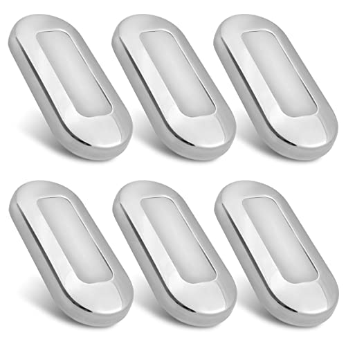 Dream Lighting Lot de 6 éclairages LED basse tension, 12 V, montage en surface - Bleu - Pour camping-car, camping et jardin Cover