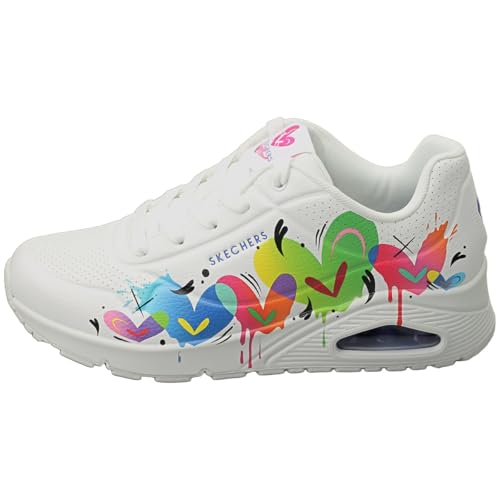Skechers UNO Jason Naylor baskets blanches sneackers mode confortables à coussin d'air - 6