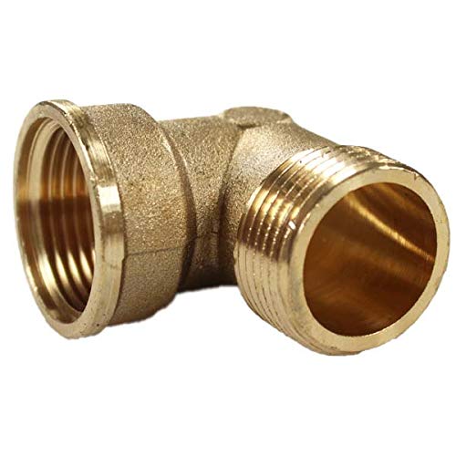 Raccord laiton à visser - Lot de 10 Coudes Laiton Mâle/Femelle 1" (26/34) -