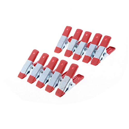 10pcs 2 Pollici Metal Spring Morsetti Mini