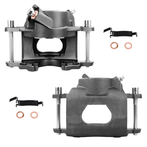 Image of SCITOO 184040 184039 Front Left & Right Disc Brake Calipers Assembly Without Bracket For Buick For Skylark 1969-1972,For Chevy For Chevelle 1969-1972,For Chevy For El Camino 1971-1972