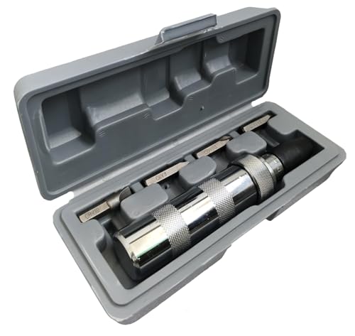 Image of Inditrust Impact Screwdriver With Chrome Vandium Steel Bits And Handle Multi-Functional Portable Screw Driver Tool Machine For Nut Bolt Opening Left /Right rotation (WITH 4 BITS)