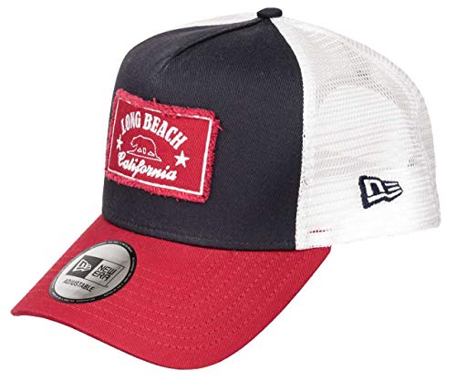 New Era Long Beach Patch A-Frame Adjustable Trucker cap - One-Size