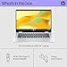 HP Chromebook x360 14 inch Laptop, HD Touchscreen, Intel Processor N100, 4 GB RAM, 64 GB eMMC, Intel UHD Graphics, Chrome OS, 14b-cd0000nr (2024)
