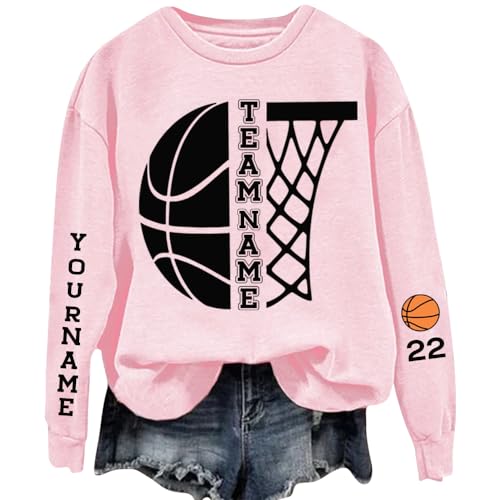 Faithwallart Pesonalized Basketball Team Sweatshirt thumb #4