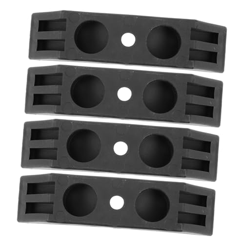 Abaodam 4Pcs Dumbbell Stand Wear Resistant Sturdy Dumbbell Holder Prevents Rolling Floor Damage Accessory for Home Gym Equipment