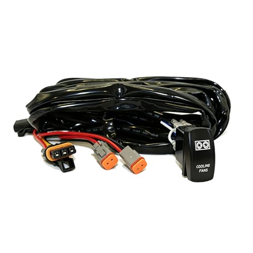Image of Cooling Fans Wiring Harness Kit for Polaris Ranger RZR General