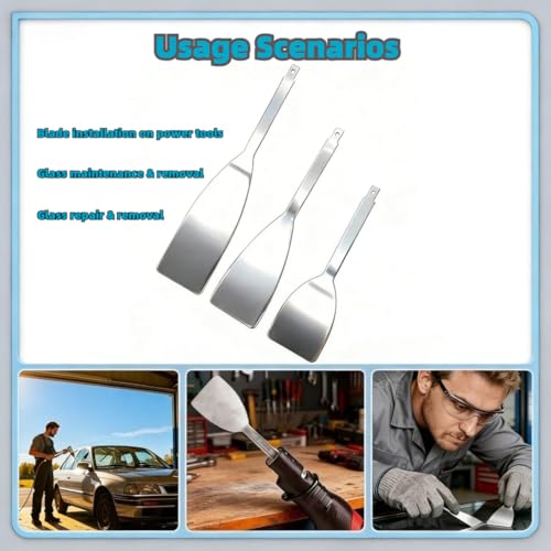 AINARETT 3 Pack Windshield Cut Out Blades