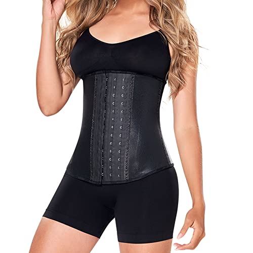 Ann Chery 2021 Latex Waist Trainer for Women |3 Hook Body Shaper|High Compression Colombian Waist Cincher |Daily & Sports Use product thumbnail 15