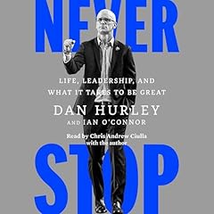Never Stop Audiolibro Por Dan Hurley, Ian O'Connor arte de portada