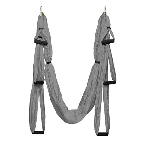Aerial Yoga Swing Set - Yoga Hammock/Sling Kit + Extension Straps - Antigravity