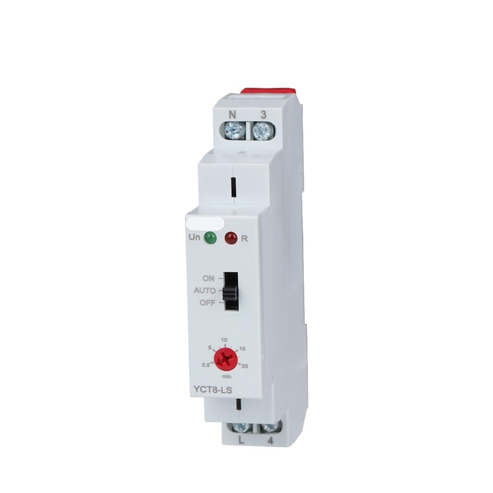 Relè temporizzatore multifunzione 16A AC 230V 50/60Hz Din Rail Lo stato del ritardo è indicato dal LED