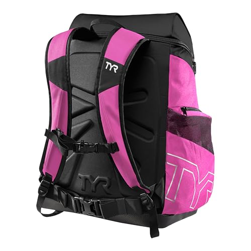 Image of TYR Alliance Backpack - Wet /Dry Athletic Gym and Pool Bag for Men and Women - Separate Wet /Dry Compartments, 45L Capacity, Ergonomic, Water-Resistant - Available in Team Colors