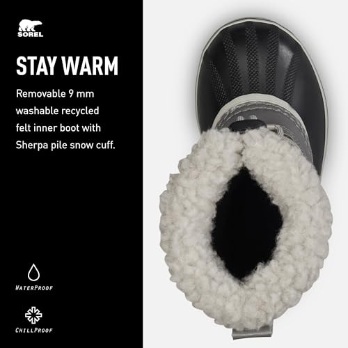 Sorel Scarponi da Neve per Bambini, Unisex, YOOT