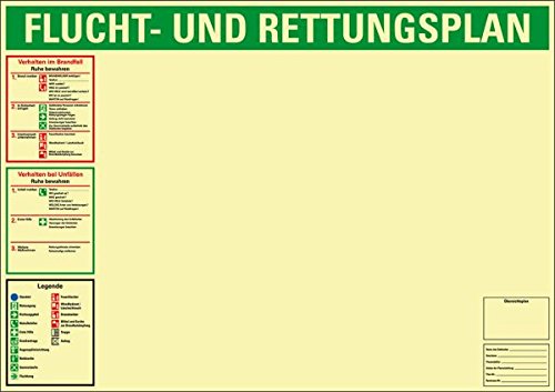 PERMALIGHT power Flucht- und Rettungsplan,DIN ISO 23601,7010,Kunstst.,420x297mm