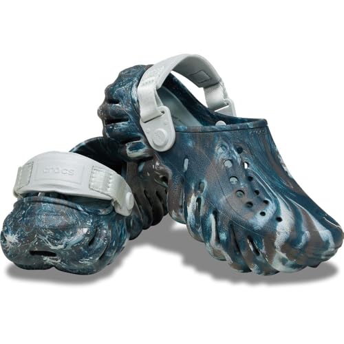 Image of Crocs Boys Echo Marbled Clogs