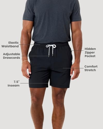 INTO THE AM Premium Workout Shorts 7.5" Inseam - Performance Quick Dry Stretch Gym Shorts S - 4XL Tactical Athletic Shorts2