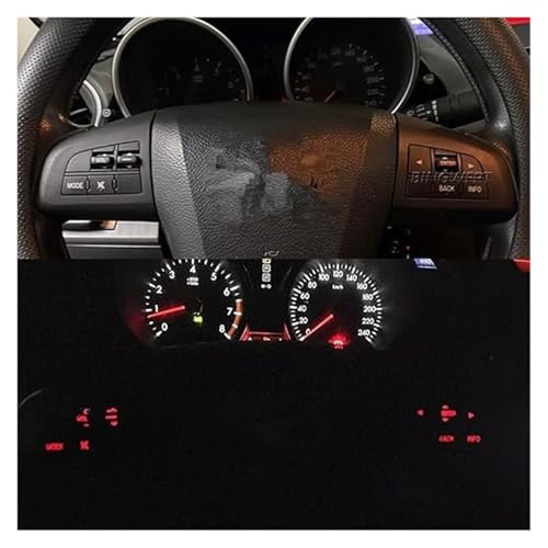 Commande au volant Mazda 3 BL boutons audio confort pour longs trajets