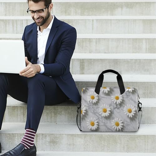 Bolso laptop con cremallera y correa ajustable 15.6 pulg miniatura 3